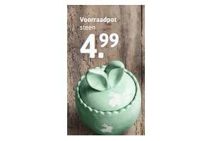 voorraadpot steen