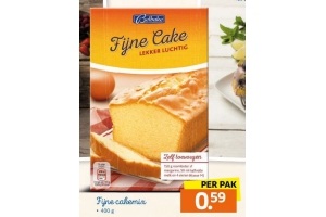 fijne cakemix