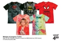 meisjes of jongens t shirt