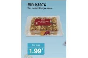 mini kano s en euro 1 99 per pak