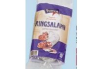 franse salami 250 gram voor en euro 2 49