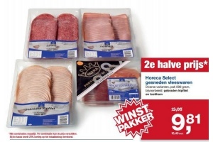 horeca select gesneden vleeswaren