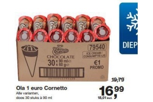 ola 1 euro cornetto