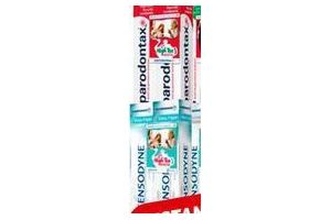 sensodyne en parodontax voordeelverpakking