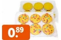 bakkersweelde mini paas glacees of confetti paascakejes