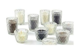 kaars in glas