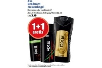 axe deodorant en douchegel