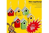 mini vogelhuisje