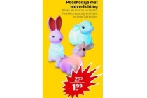 paashaasje met ledverlichting