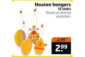 houten hangers