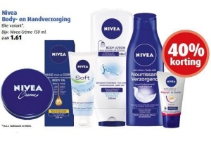 nivea body en handverzorging