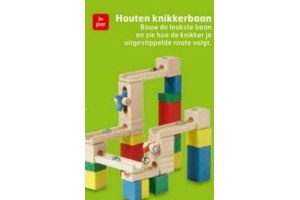 houten knikkerbaan