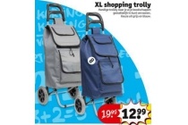 xl shopping trolly