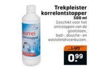 trekpleister korrelontstopper