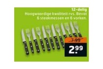 steakbestek 12 delig