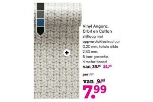 vinyl angora orbit en cotton