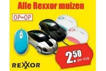 alle rexxor muizen