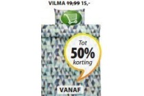 dekbedovertrekset vilma