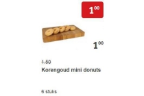 korengoud mini donuts