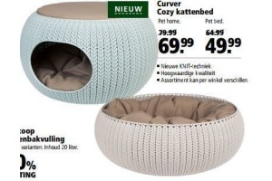 curver cozy kattenbed