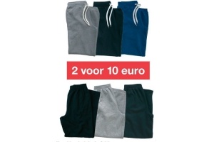 heren of dames joggingbroek