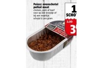 poiesz ovenschotel pulled meat