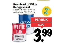 grondverf of witte hoogglanslak