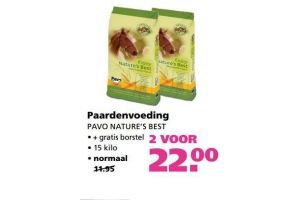 paardenvoeding pavo nature en rsquo s best