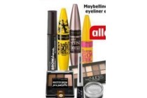 maybelline mascara oogschaduw eyeliner en wenkbrauwproducten