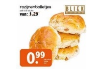 rozijnenbolletjes