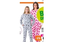 dames of meisjes onesie