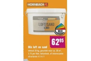 mix loft en sand