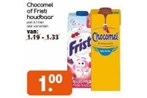 chocomel of fristi houdbaar
