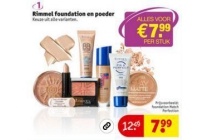 rimmel foundation en poeder