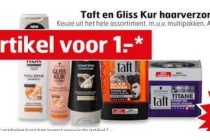 taft en gliss kur haarverzorging en styling