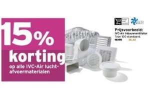 alle ivc air luchtafvoermaterialen