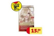 excellence of preference haarkleur nu voor en euro 9 99 per stuk