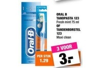 oral b tandenborstel of tandpasta