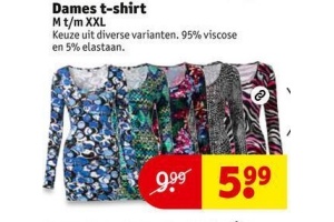 dames t shirt