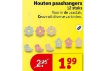 houten paashangers