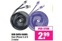 usb data kabel 3 meter