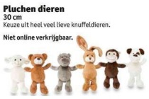 pluchen dieren