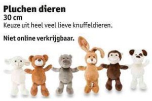 pluchen dieren