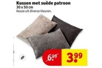 kussen met su en egrave de patroon