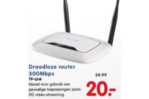 tp link draadloze router voor en euro 20