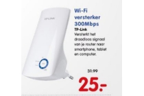 tp link wi fi versterker voor en euro 25