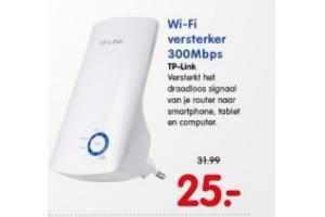 tp link wi fi versterker voor en euro 25