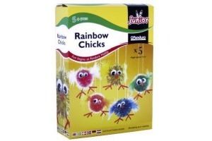 rainbow chicks