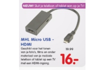 mhl micro usb hdmi