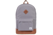 herschel heritage grey tan pu